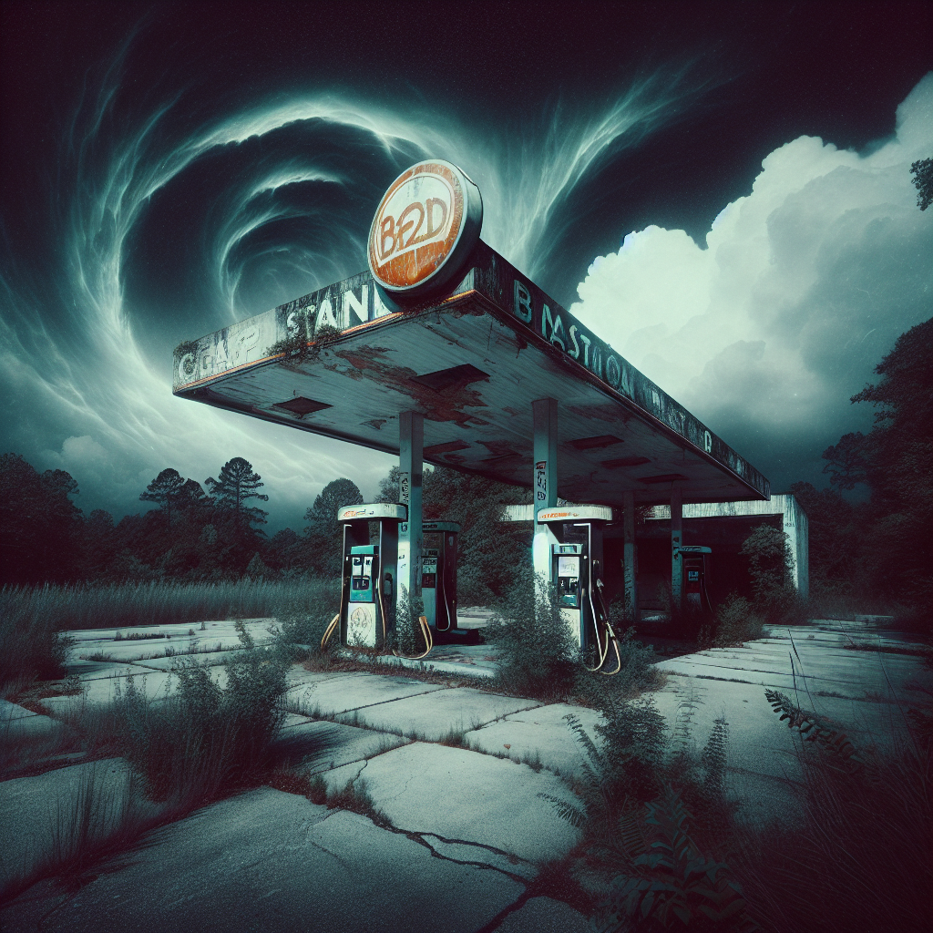 Haunted Whispers: A Ghostly Encounter at the Old Gas Station