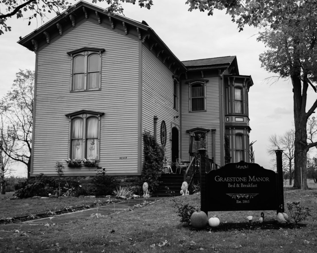 Graestone Manor, a revered haunted bed-and-breakfast with a spooky ambiance