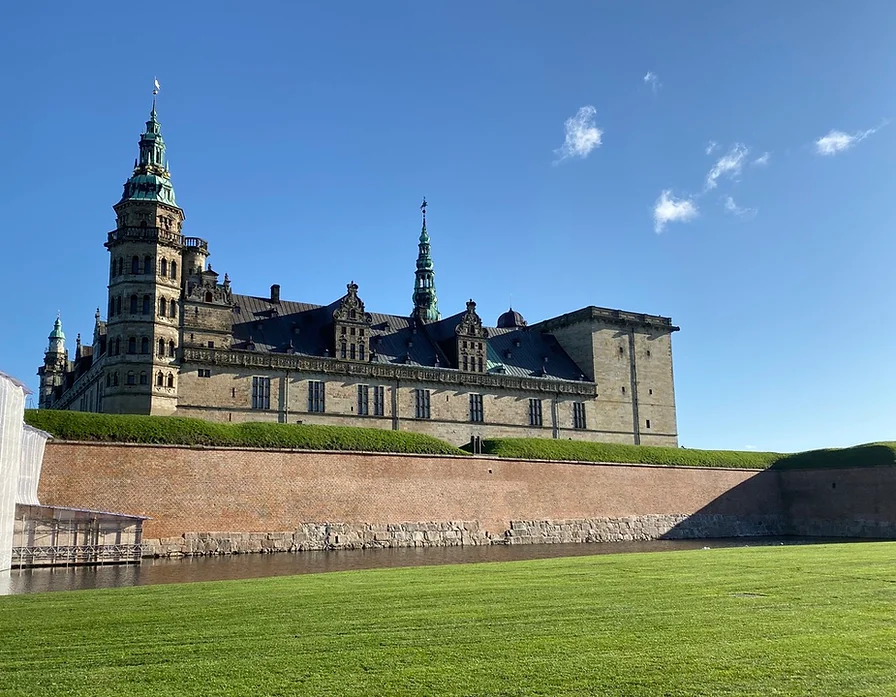 A view of Hamlet's Castle, Kronborg