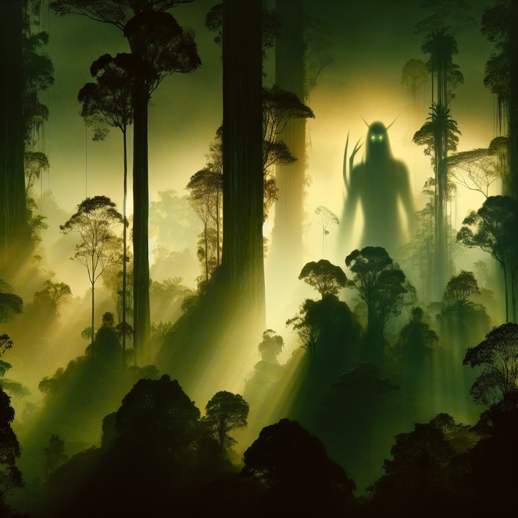 Hantu Hutan: The Shadow Guardian of the Jungle