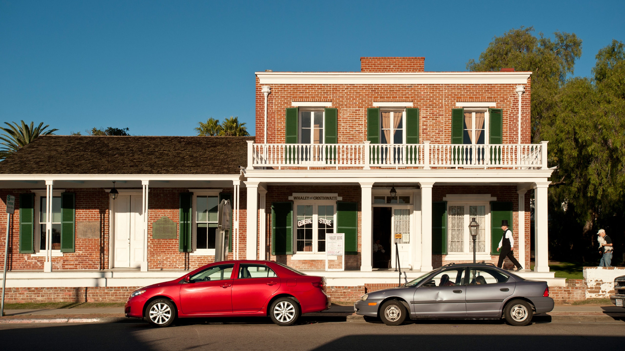 Interior view of Whaley House Museum, capturing its eerie feel.