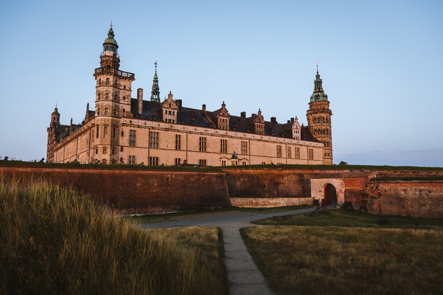 Kronborg Castle, known as Hamlet's Castle