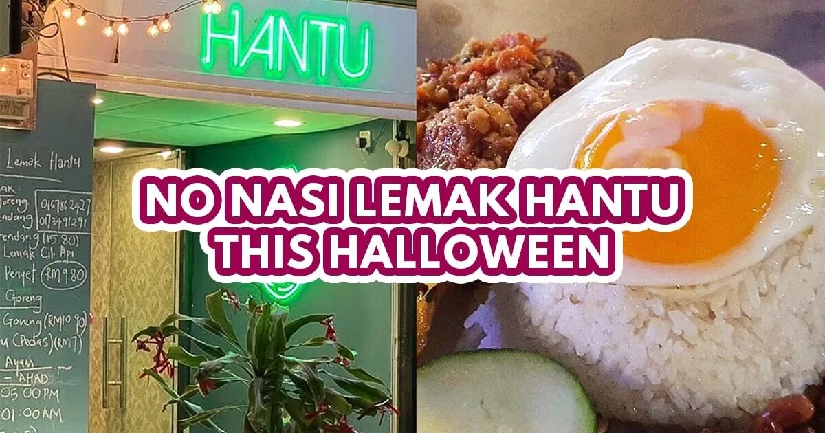 Ghostly Theme in Nasi Lemak Hantu