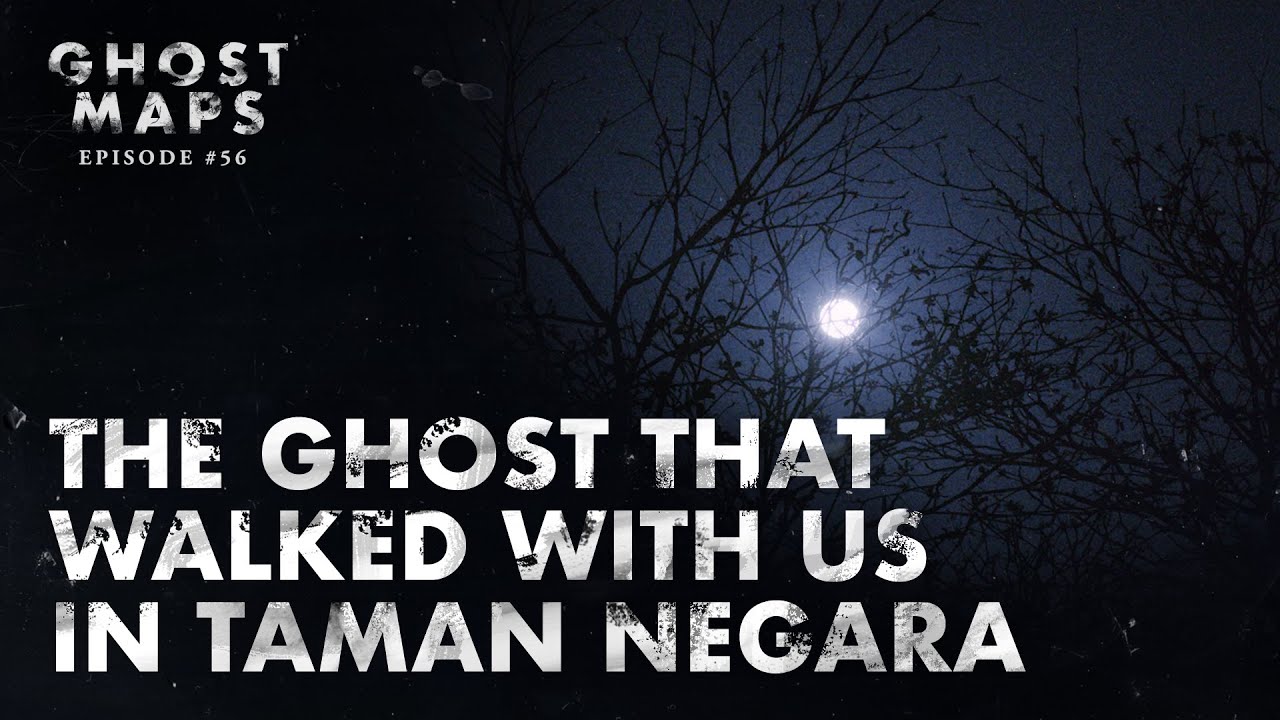 A mysterious image relating to the folklore of ghostly presences in the Taman Negara region.