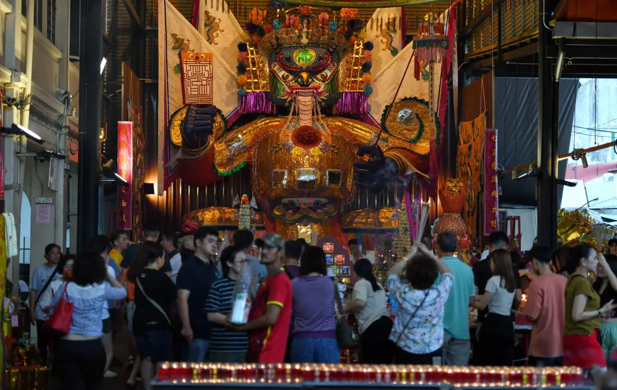 Traditional rituals at the Hungry Ghost Festival displaying cultural significance