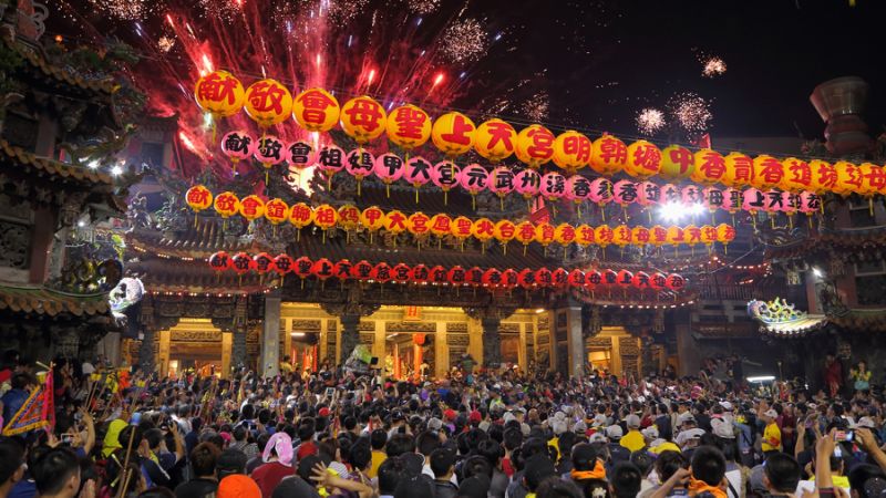 Witnesses of the expressive communal participation during the Mazu Pilgrimage