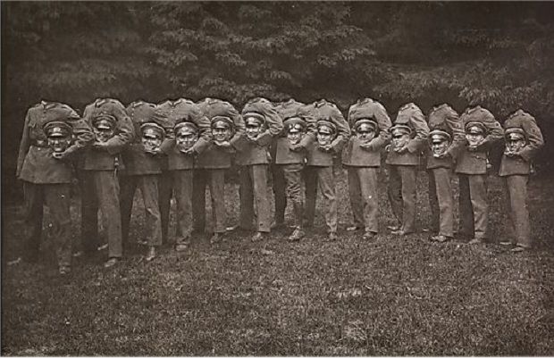 Shadows depicting ghostly figures, reflecting the encounter with Hantu Jepun