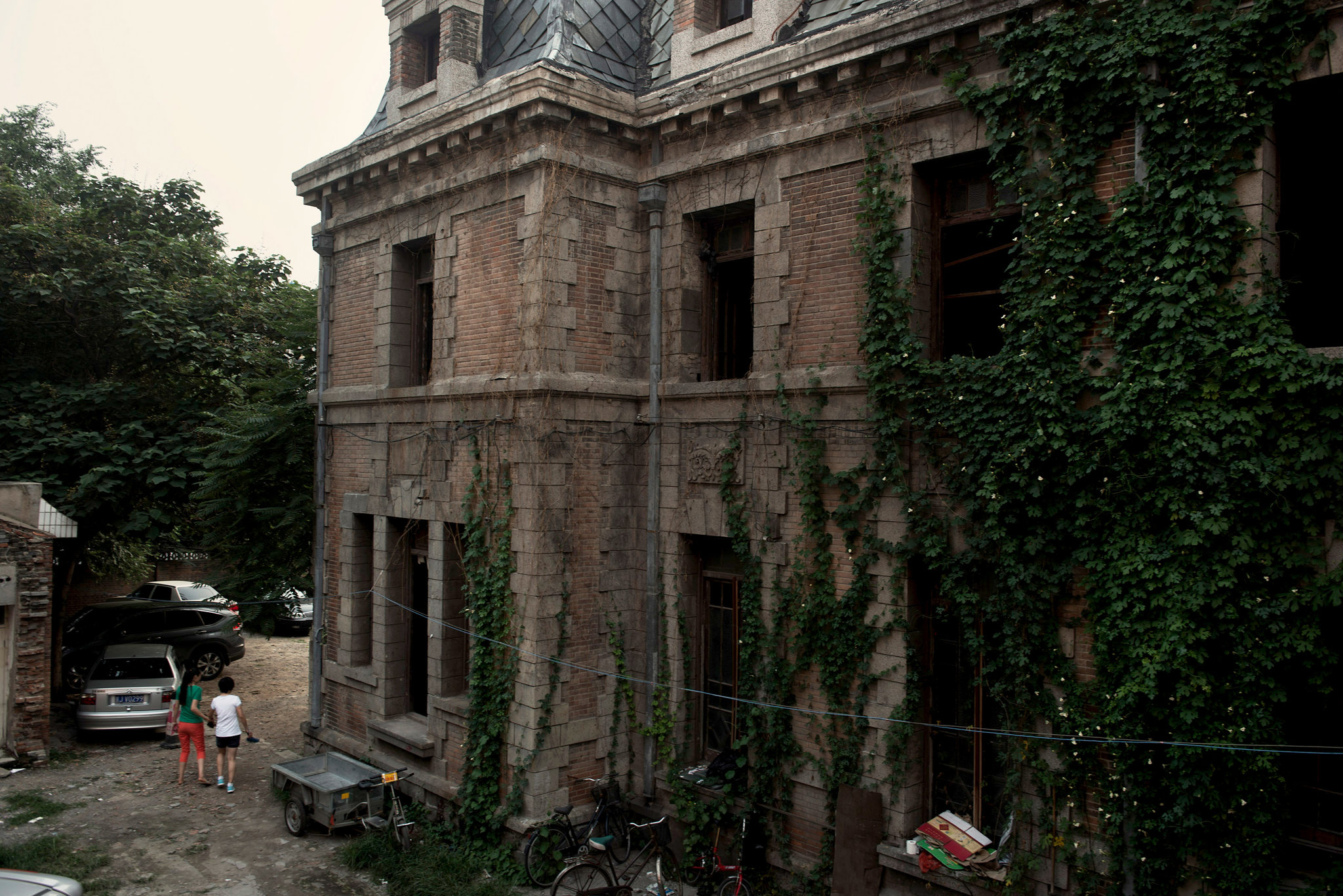 Dilapidated Mansion Has Had Many Occupants