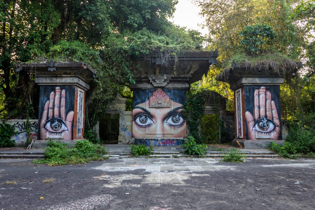 Bribing Our Way Into Abandoned Taman Festival Bali