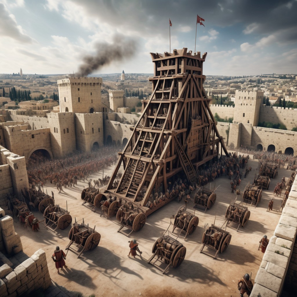 Roman siege warfare Prompts | Stable Diffusion Online