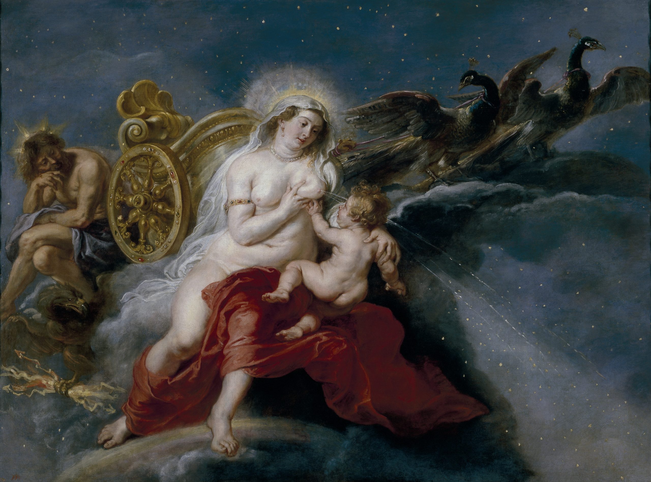 The Origin of the Milky Way (1636 – 1637) by Peter Paul Rubens