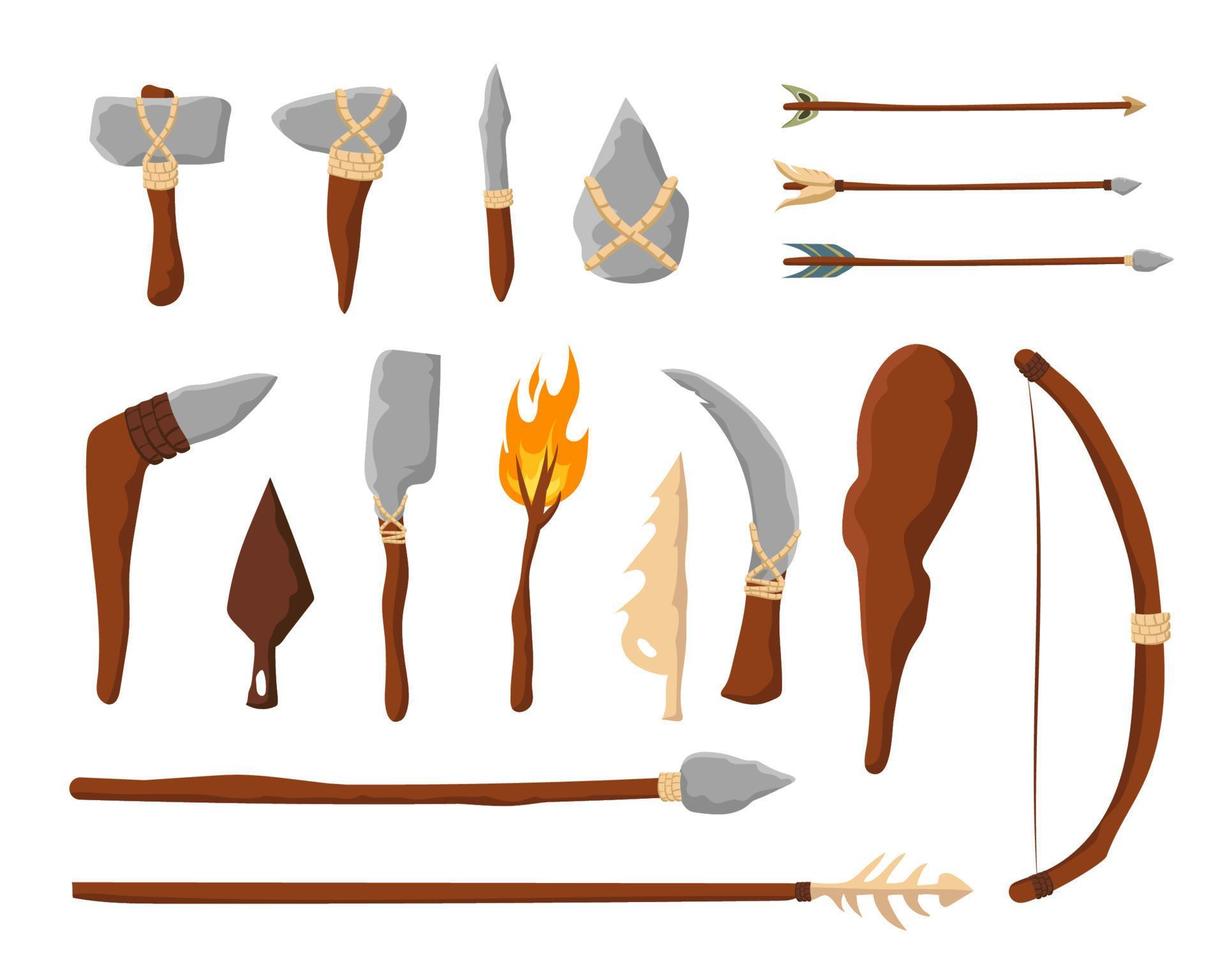 Tools and weapons of stone age