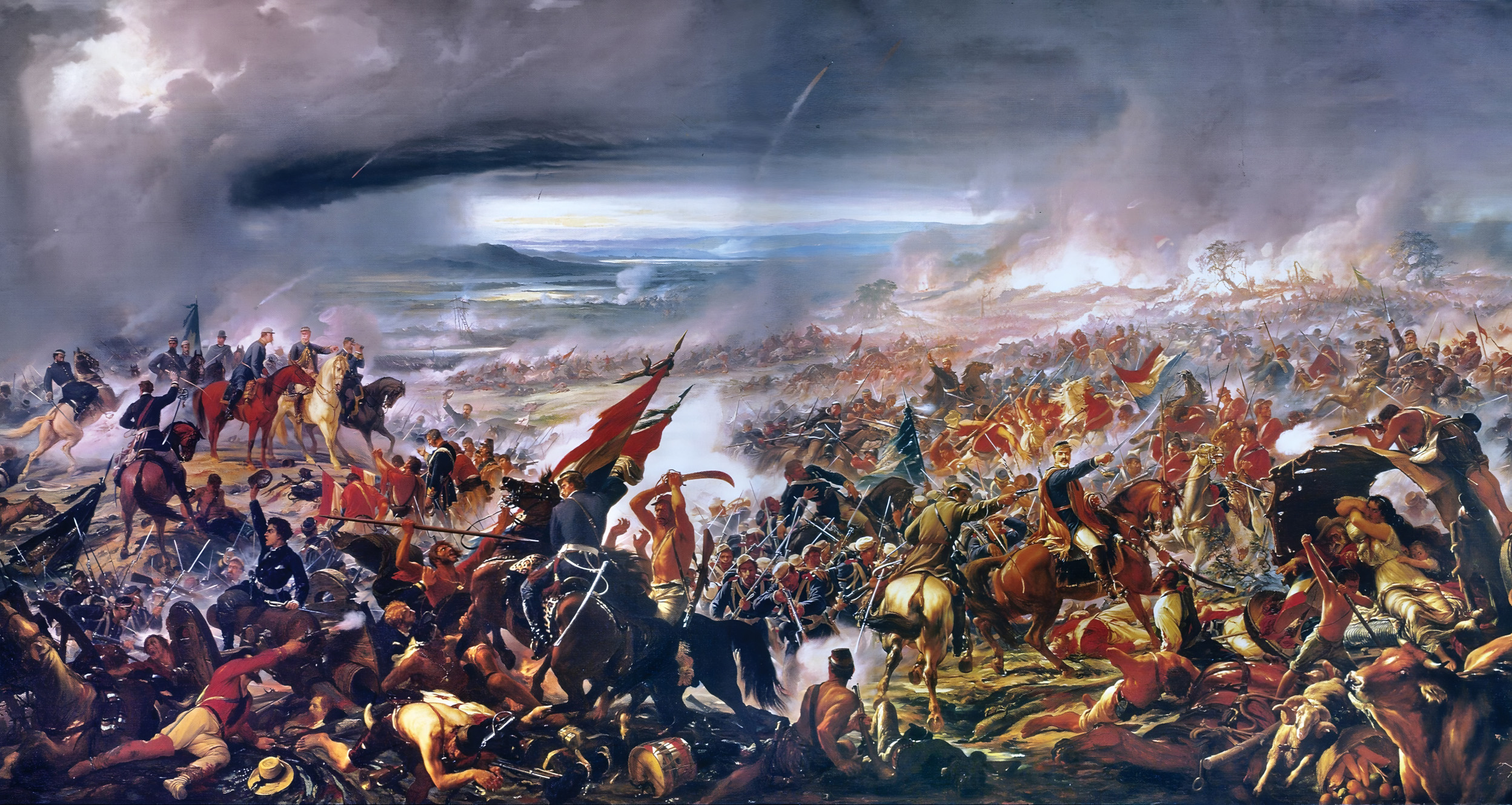 Battle Scene from the War