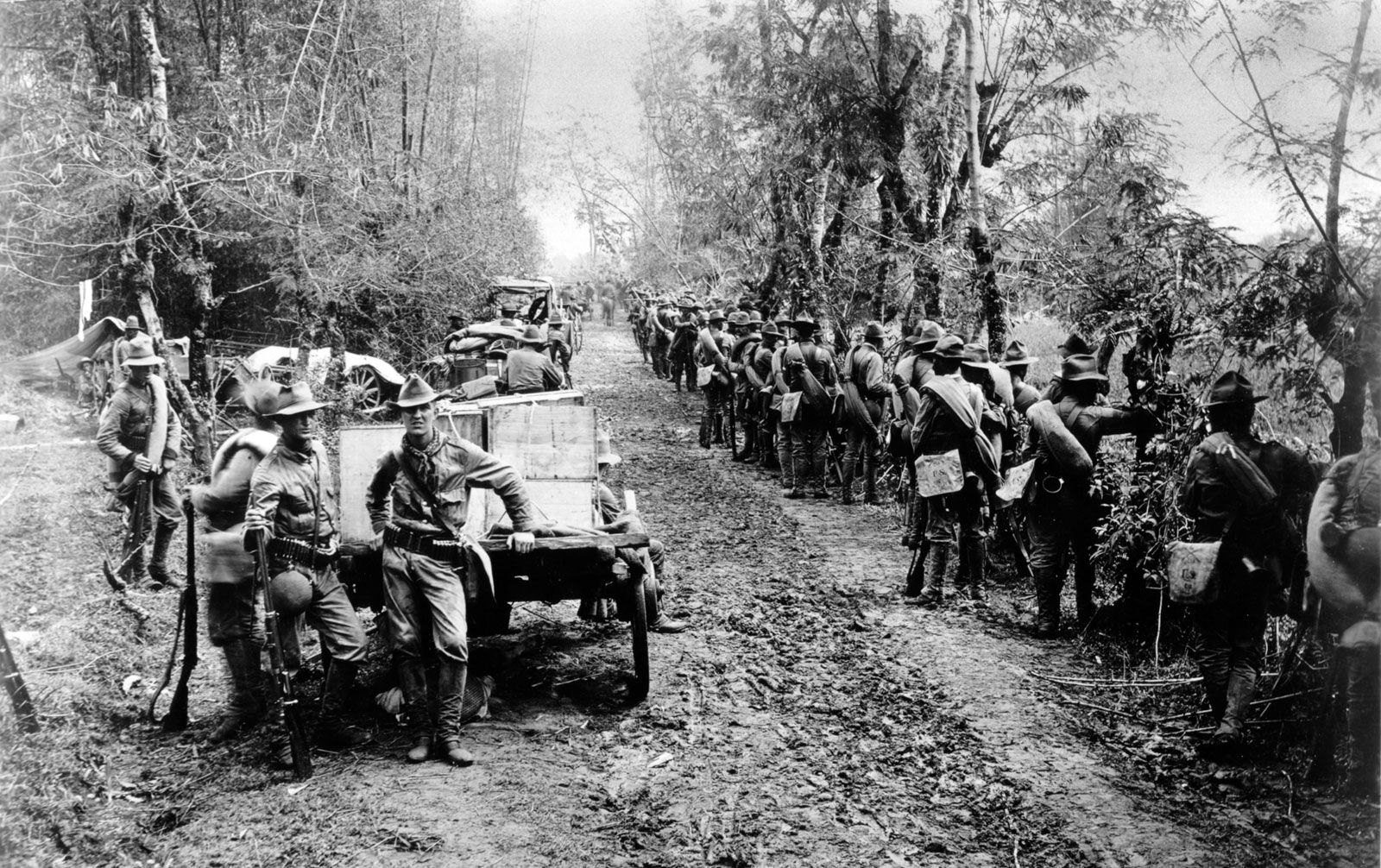 Troops in the Philippines during the Philippine-American War