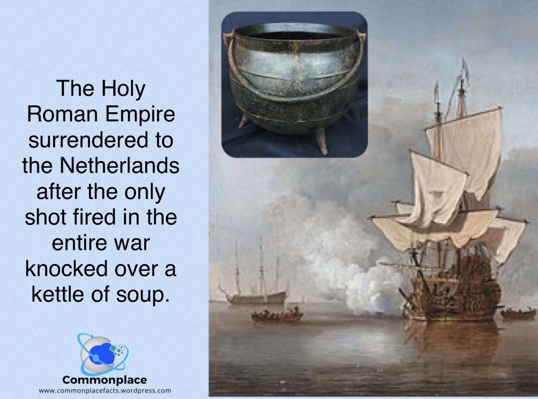 Historical illustration of the Kettle War