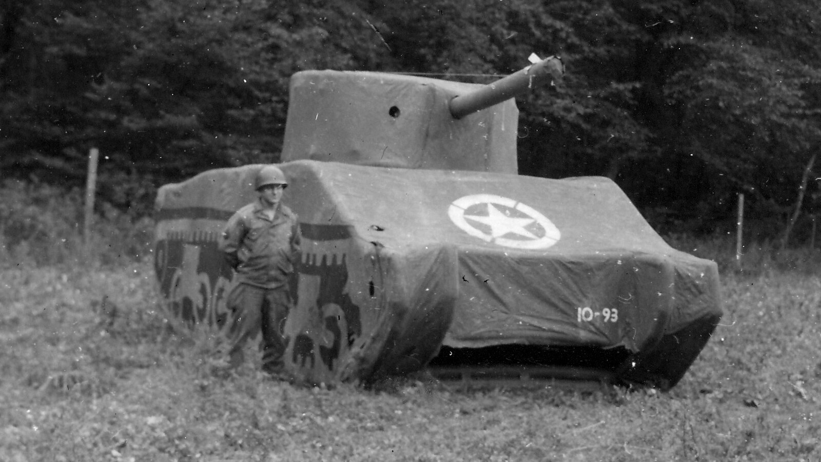 Ghost Army deception tactics in action