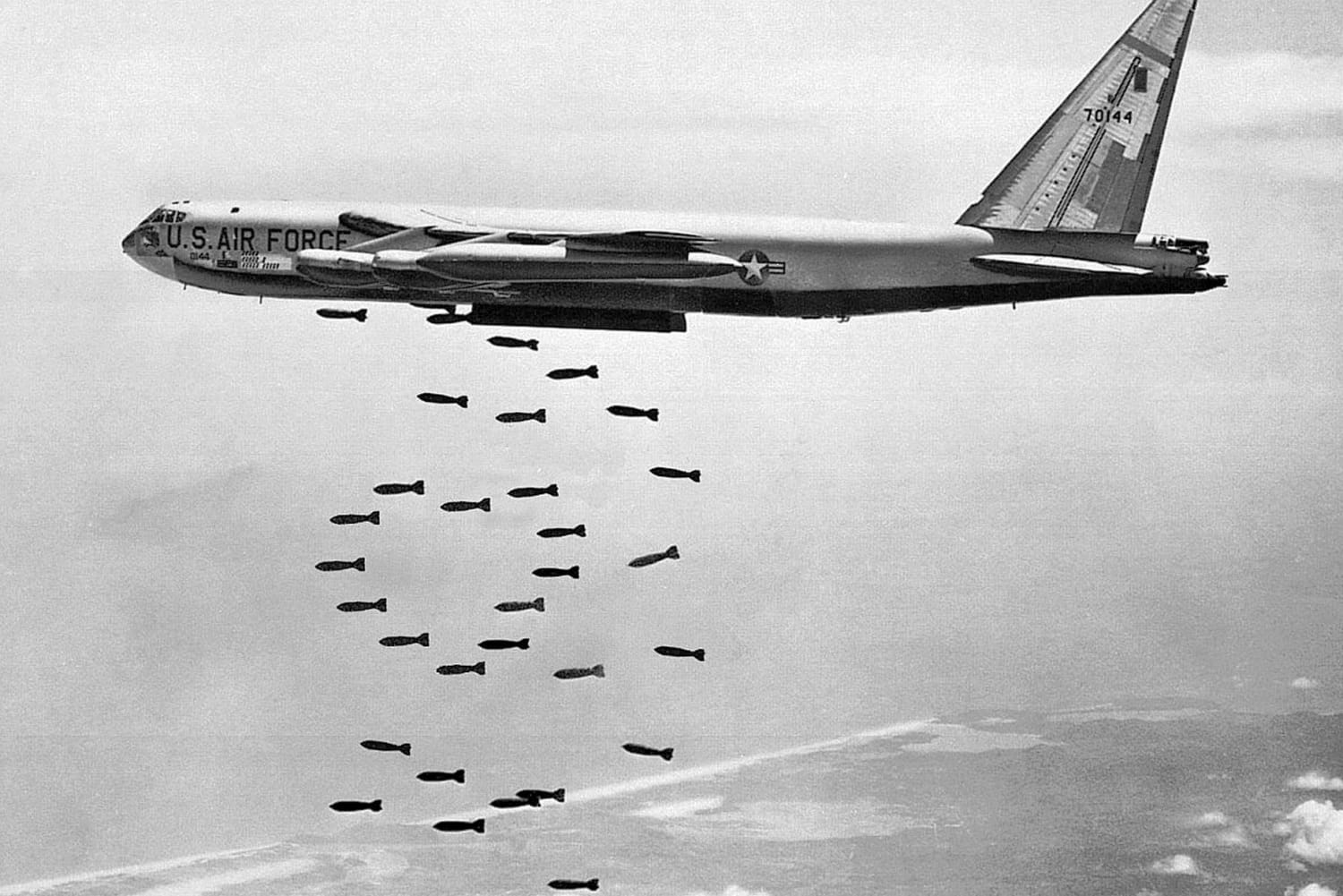 B-52 bombing missions over Laos