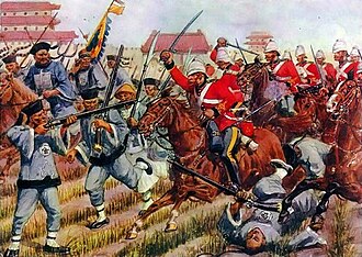 British forces in Beijing during Second Opium War