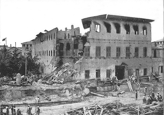 The Anglo-Zanzibar War in 1896