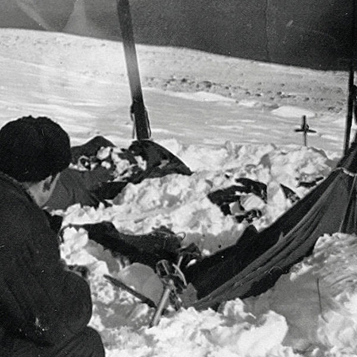 The Dyatlov hiking group before their fatal journey