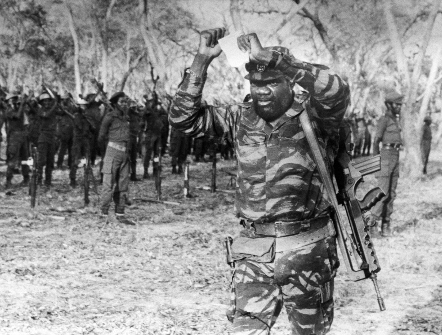 Battle scene on the Lomba