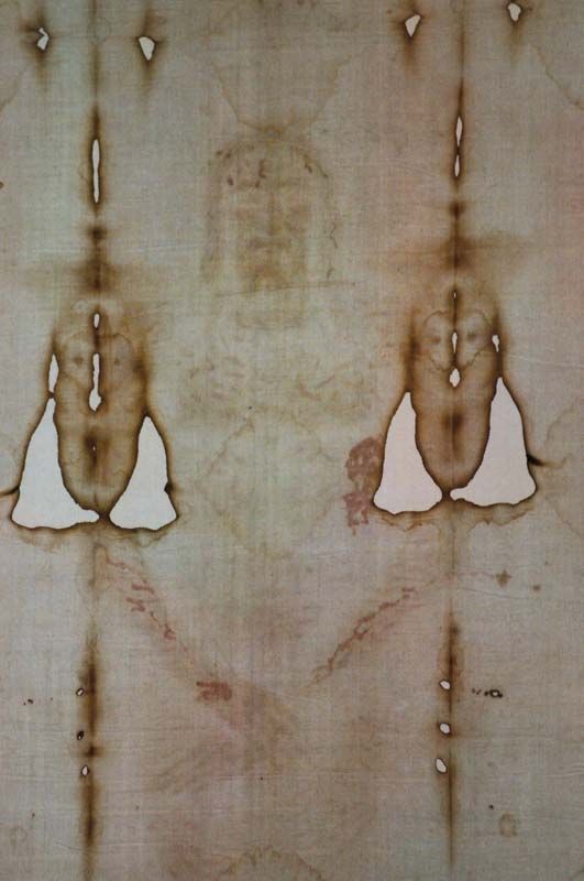 Shroud of Turin in the Cathedral of Turin