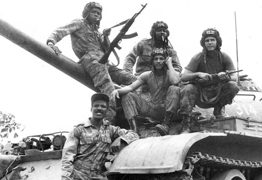 Cuban solidarity in Angola
