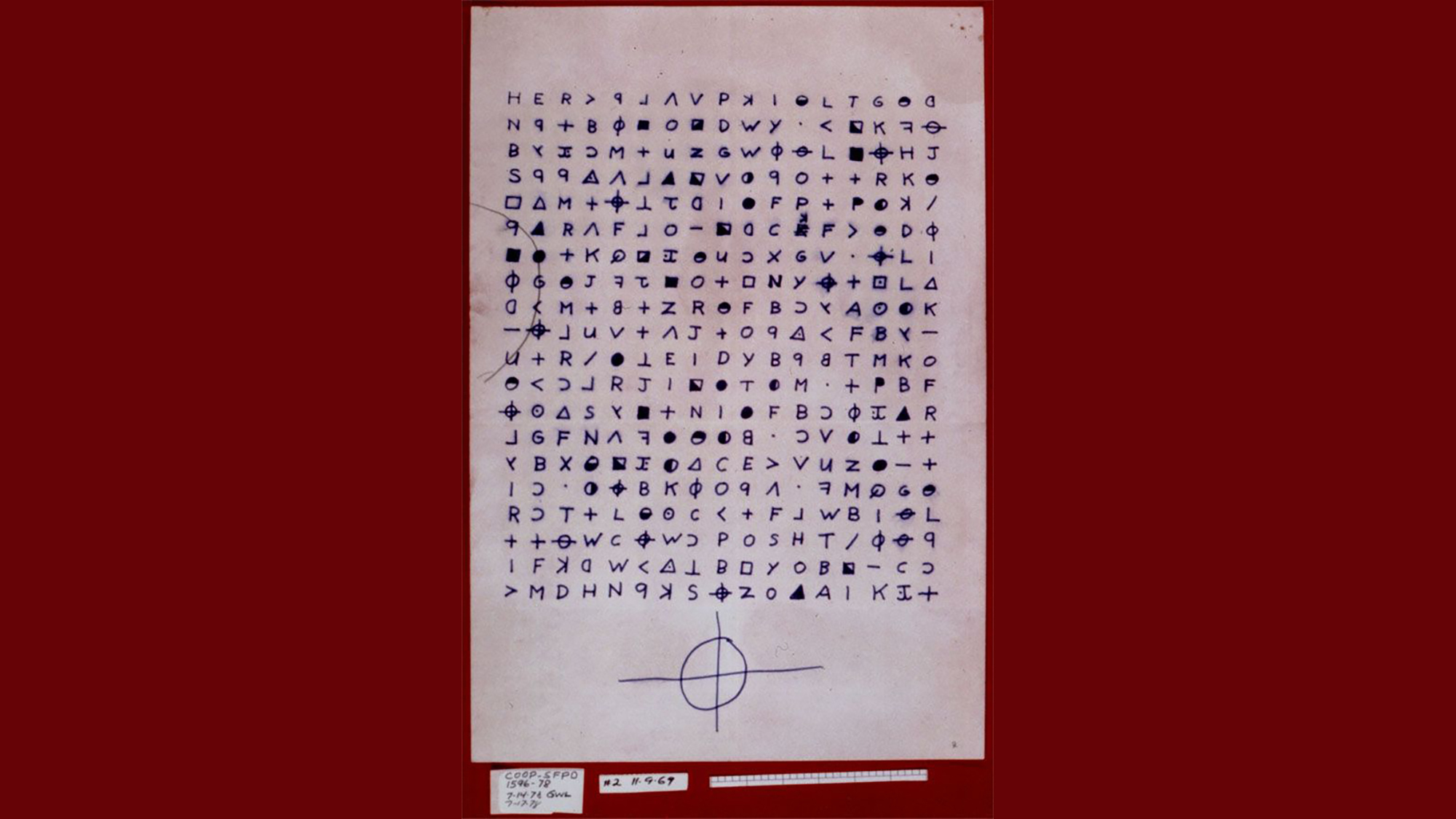 How cryptographers finally cracked one of the Zodiac Killer's ciphers