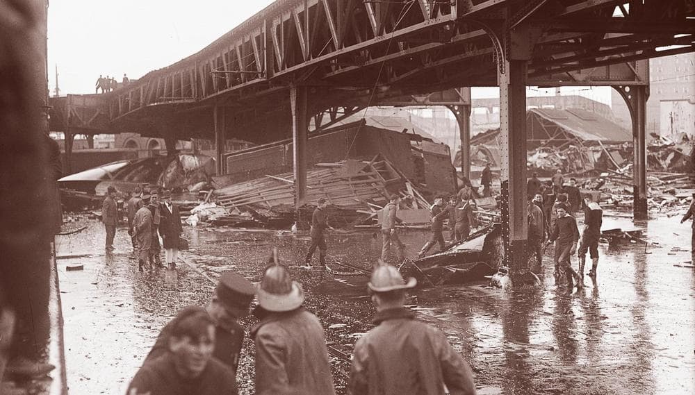 Great Molasses Flood aftermath