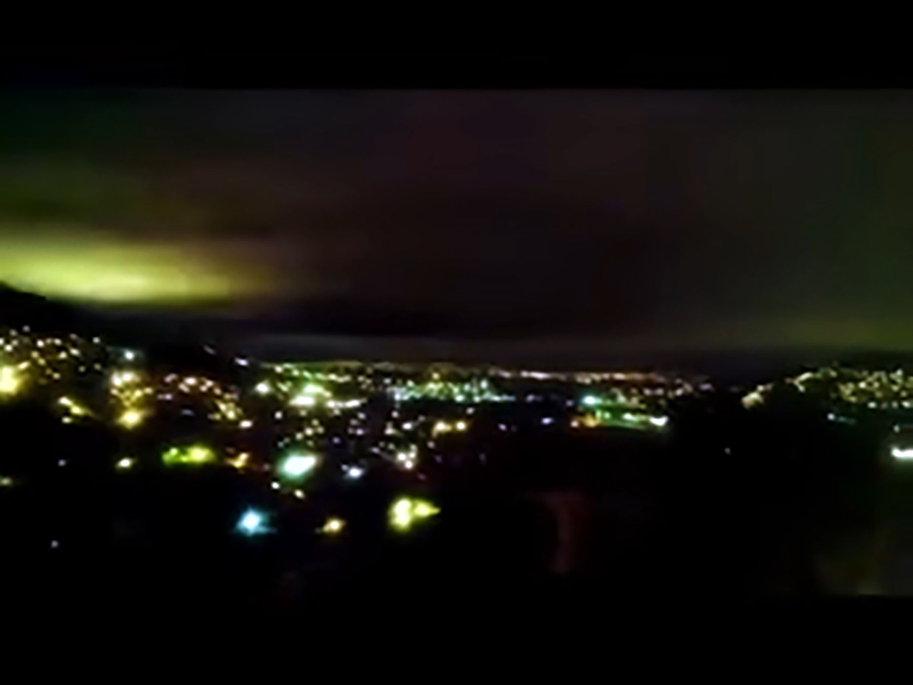 Morocco earthquake lights phenomenon