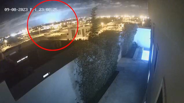 Deadly Morocco earthquake lights