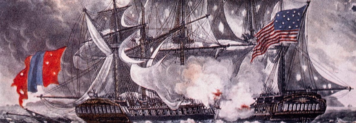 Naval Battle between France and the U.S.