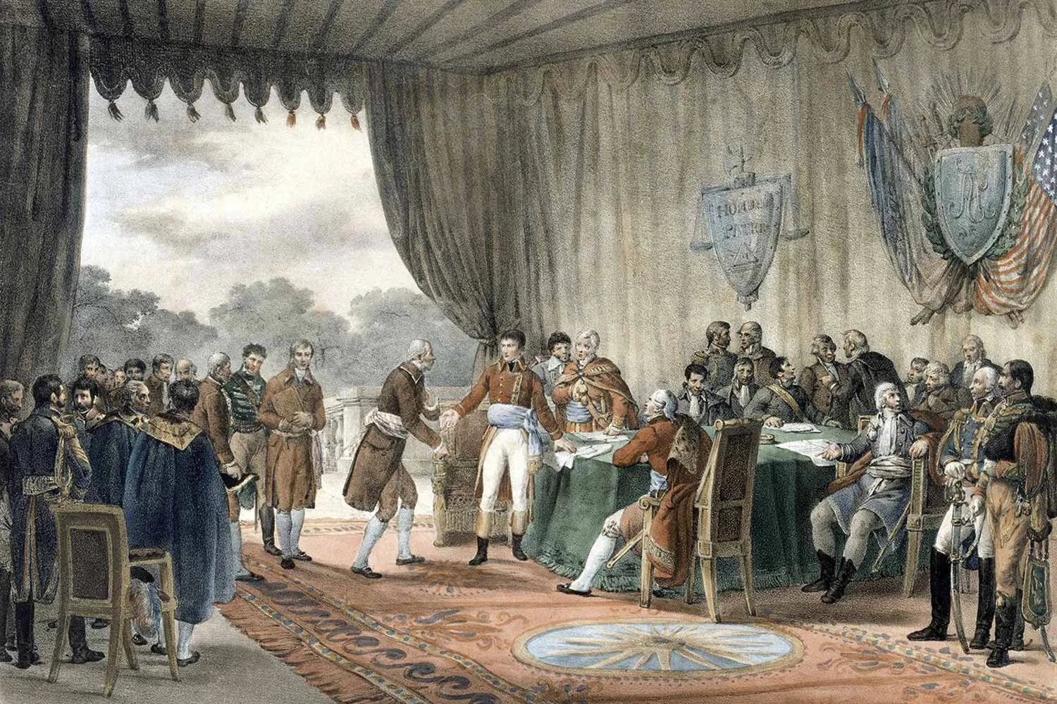 Signing of the Treaty of Mortefontaine