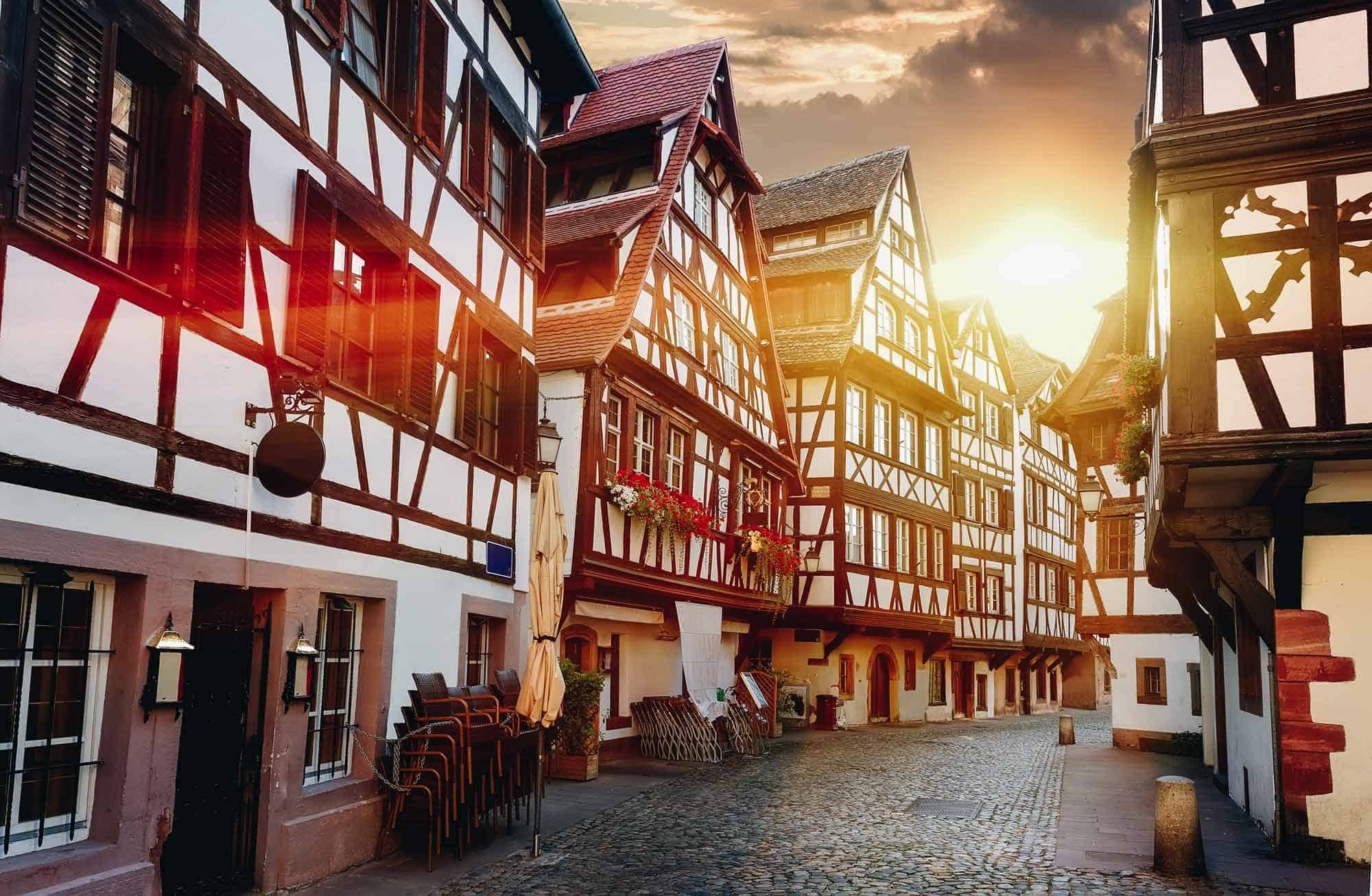 Old Strasbourg streets